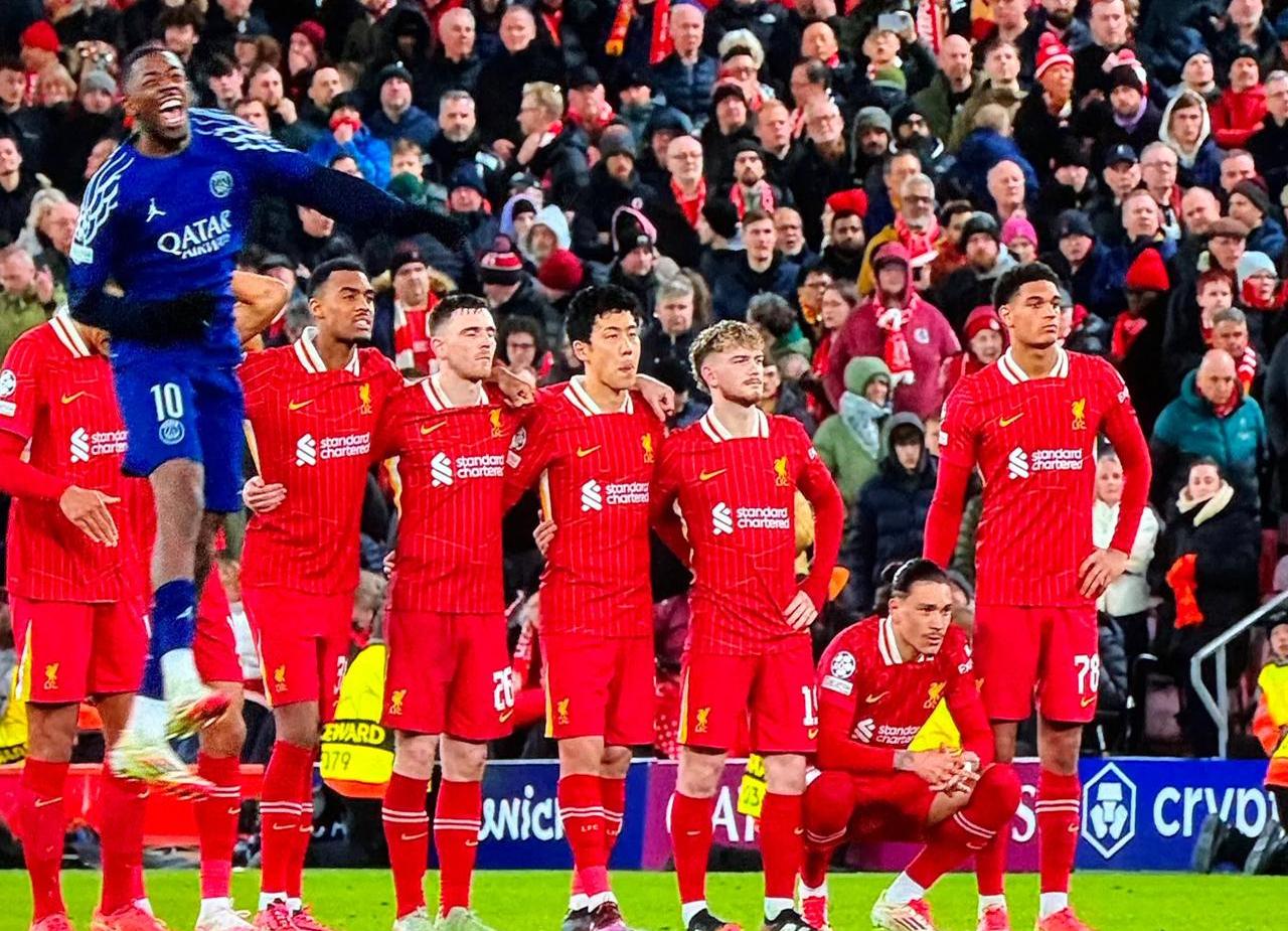 包含利物浦晋级欧冠四强！梅西带领巴黎惨遭淘汰的词条