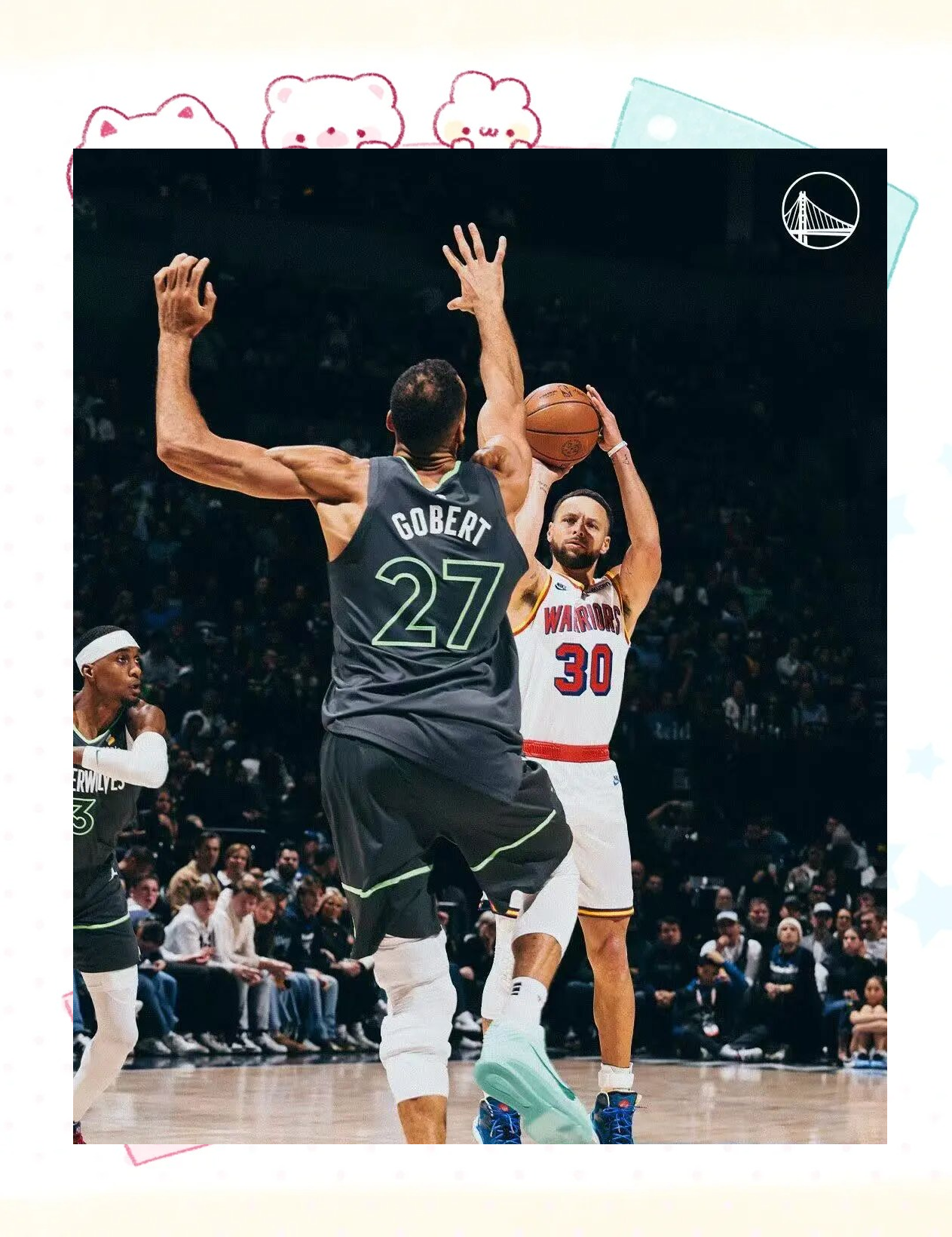 勇士胜森林狼，排名持续攀升